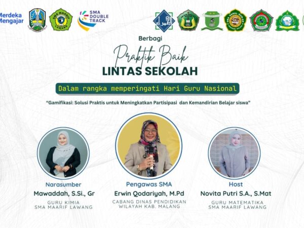 Tingkatkan Partisipasi Siswa, Guru SMA Maarif Lawang Rilis Praktik Baik Melalui Gamifikasi