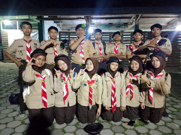 Pramuka SMA Maarif Lawang Ikuti Latihan Gabungan Navigasi Darat Kartika Action Movement 2026